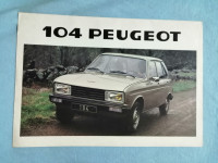 104 Peugeot 1979 – prodajna brošura
