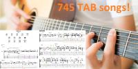 745 TAB pjesama + note / ritam! TABovi za gitaru, gitara fingerstyle