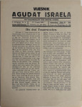 Agudat Israel br.4/ 1933