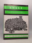 Anali, svezak XXIX/1991