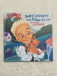 Baby Lasagna and Stipe the cat