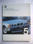 BMW 5 Series saloon - katalog automobila iz 1999. godine