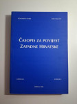 Časopis za povijest Zapadne Hrvatske , svezak 1