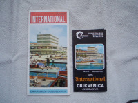 Crikvenica hotel International, 2 stara prospekta-SFRJ