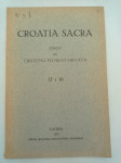 Croatia sacra - broj 15/16, godina 8