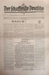 Der schaffende Deutsche: God. I, broj 20/1943