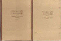 Dokumenti i materijali uoči drugog svjetskog rata 1-2