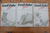 EMIL ZOLA - lot 3 knjige