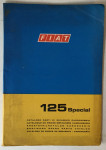 Fiat 125 Special, katalog rezervnih dijelova za karoseriju