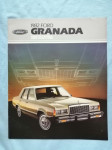 Ford Granada 1982 – prodajna brošura