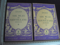 GIL BLAS DE SANTILLANE - Part 1 i 2 - Lesage