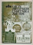 Grupa hrvatskih umjetnika 1936-1939 katalog