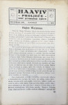 Haaviv-Proljeće List jevrejske mladeži br 4 1923