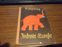INDISKA DŽUNGLA RADJARD KIPLING SELJAČKA KNJIGA SARAJEVO 1952.