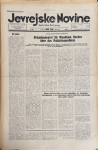 Jevrejske Novine br. 14/ 1939