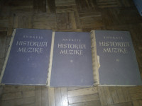 Josip Andreis - Historija muzike knjiga 1-3