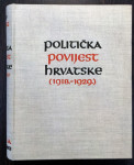 JOSIP HORVAT, POLITIČKA POVIJEST HRVATSKE 1918- 1929