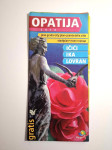 Karta Opatija plan grada - Ičići, Ika, Lovran - pianta della citta