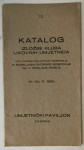 Katalog izložbe Kluba likovnih umjetnica 1930. godine