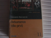 knjiga, DEKAMERON prvi i drugi dio,1kom=3 !