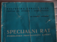 knjiga -- SPECIJALNI  RAT-- VIDI SLIKU!