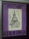 KRONIKA 200 GODINA CRKVE U PETERANCU - 1773 - 1973