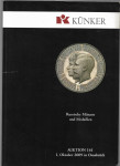 Kunker aukcija numizmatike 2009