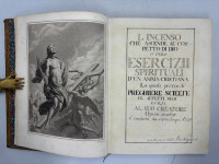 L’incenso che ascende al cospetto di Dio o’ vero esercizii spirituali