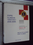 LIONS CLUB HRVATSKA - Popis članova Direktorij 2008 / 2009.