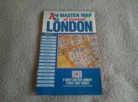 London master map of central London - 1998. godina