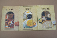 MALI KUVARI: KOLAČI, SUPE, ČORBE ( lot 3 knjige )