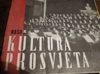 Naša kultura prosvjeta, propaganda knjižica, FNRJ 1949.