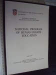 NATIONAL PROGRAM OF HUMAN RIGHTS EDUCATION 1