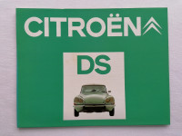 ORIGINAL PROSPEKT-POSTER CITROEN DS AJKULA iz 7. mj 1973. god BROCHURE