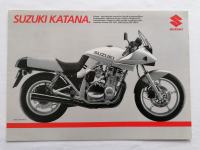 ORIGINAL PROSPEKT SUZUKI KATANA GSX 750, GSX 1100 BROCHURE MOTOCIKL