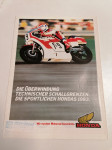 ORIGINALNI PROSPEKT PROGRAM HONDA PREKO 500cm3 IZ 1983 godine BROCHURE