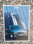 ORIGINALNI PROSPEKT BMW 524 TD - LINIJA E 34