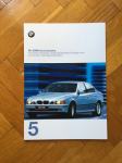 ORIGINALNI PROSPEKT BMW SERIJA 5 - LINIJA E39