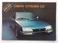ORIGINALNI PROSPEKT CIMOS CITROEN CX iz 1974. godine, Koper