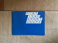 ORIGINALNI PROSPEKT FIAT 124 SPORT COUPE