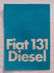 ORIGINALNI PROSPEKT FIAT 131 MIRAFIORI Diesel 2500 4/1979., BROCHURE