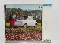 ORIGINALNI PROSPEKT FIAT 500 R / FIĆO sa 18 PS iz 5/1973. god BROCHURE