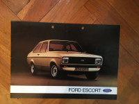 ORIGINALNI PROSPEKT FORD ESCORT -LINIJA Mk2