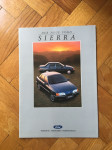 ORIGINALNI PROSPEKT FORD SIERRA