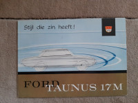 ORIGINALNI PROSPEKT FORD TAUNUS 17M - LINIJA P3