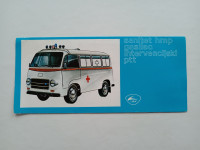 ORIGINALNI PROSPEKT IMV SANITET HMP iz 1970-ih godina BROCHURE