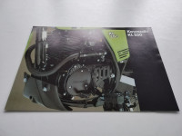 ORIGINALNI PROSPEKT KAWASAKI KL250 ENDURO iz 1980-ih godina BROCHURE