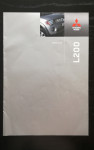 ORIGINALNI PROSPEKT MITSUBISHI L200 Drive Alive