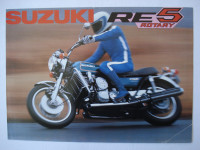 ORIGINALNI PROSPEKT SUZUKI RE5 ROTARY iz 1980-ih godina BROCHURE