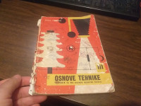 OSNOVE TEHNIKE III BORIS MALINAR ŠKOLSKA KNJIGA 1964.